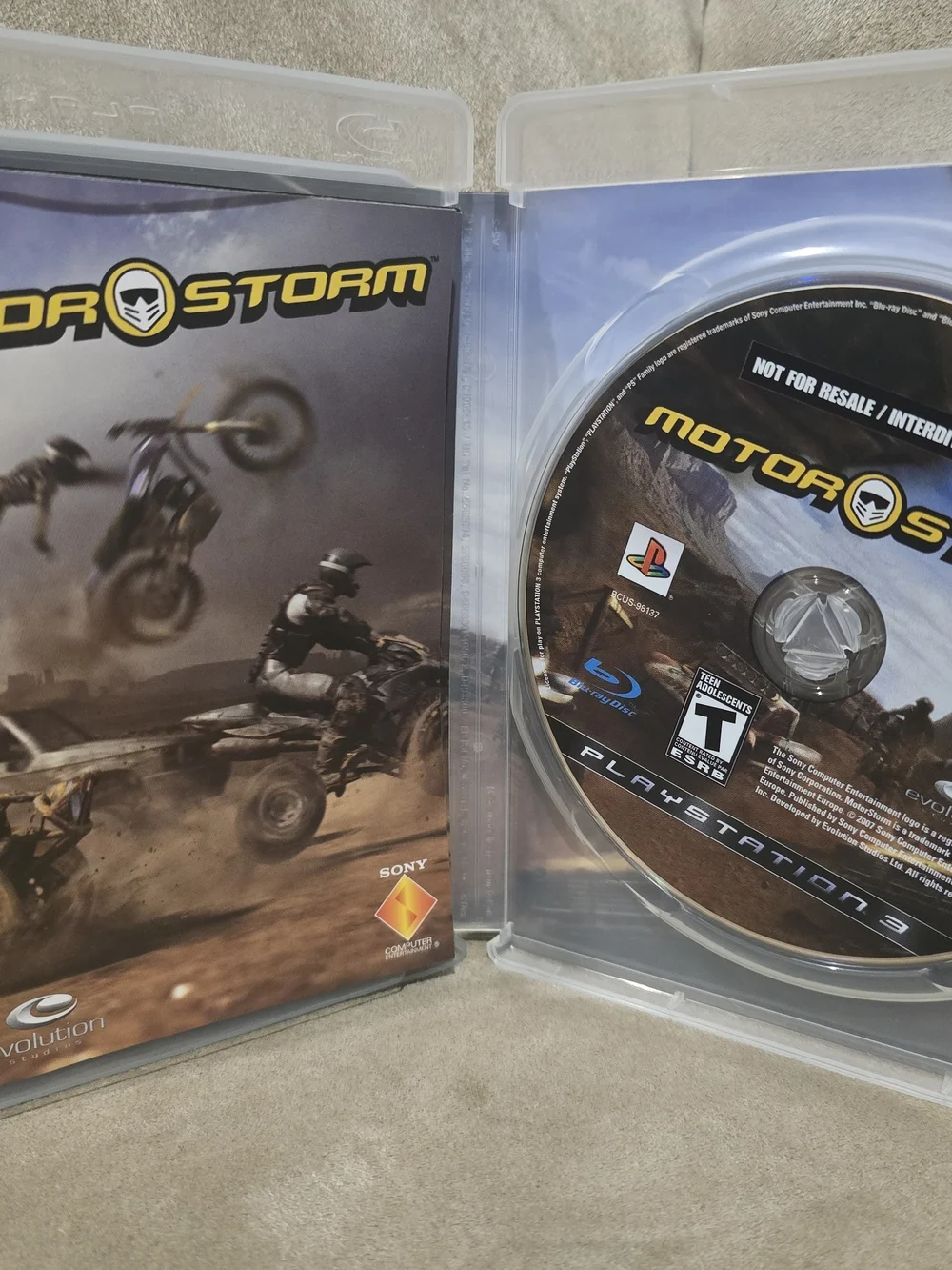 MotorStorm PlayStation 3 PS3 Game